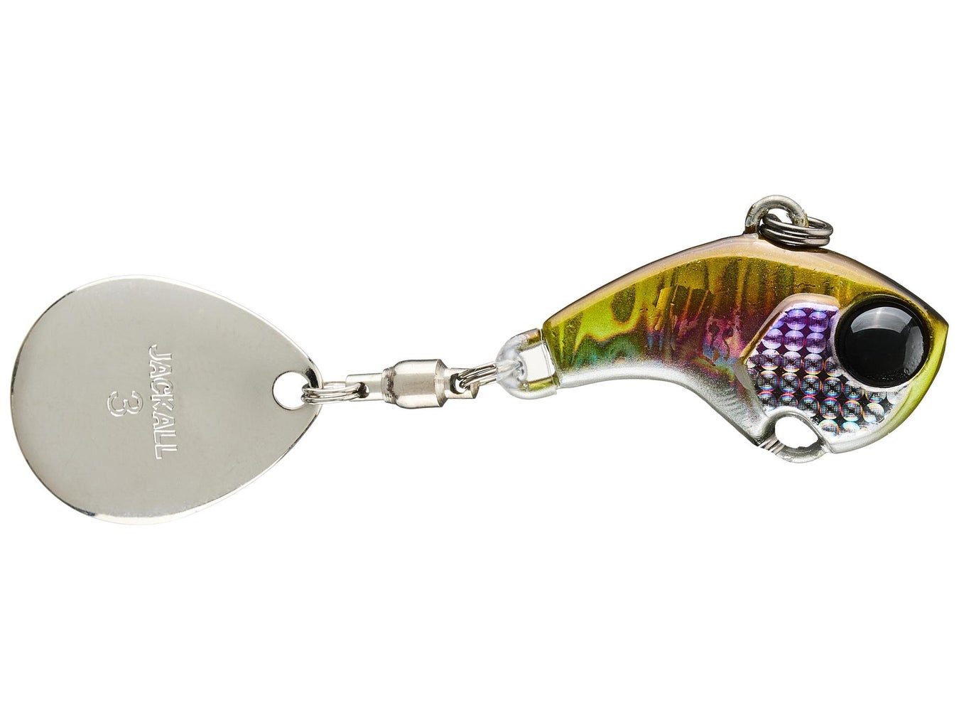 Leurre Jackall Deracoup 1 Oz - Couleur HL Gold Gill - Vibration Coulante - Neuf