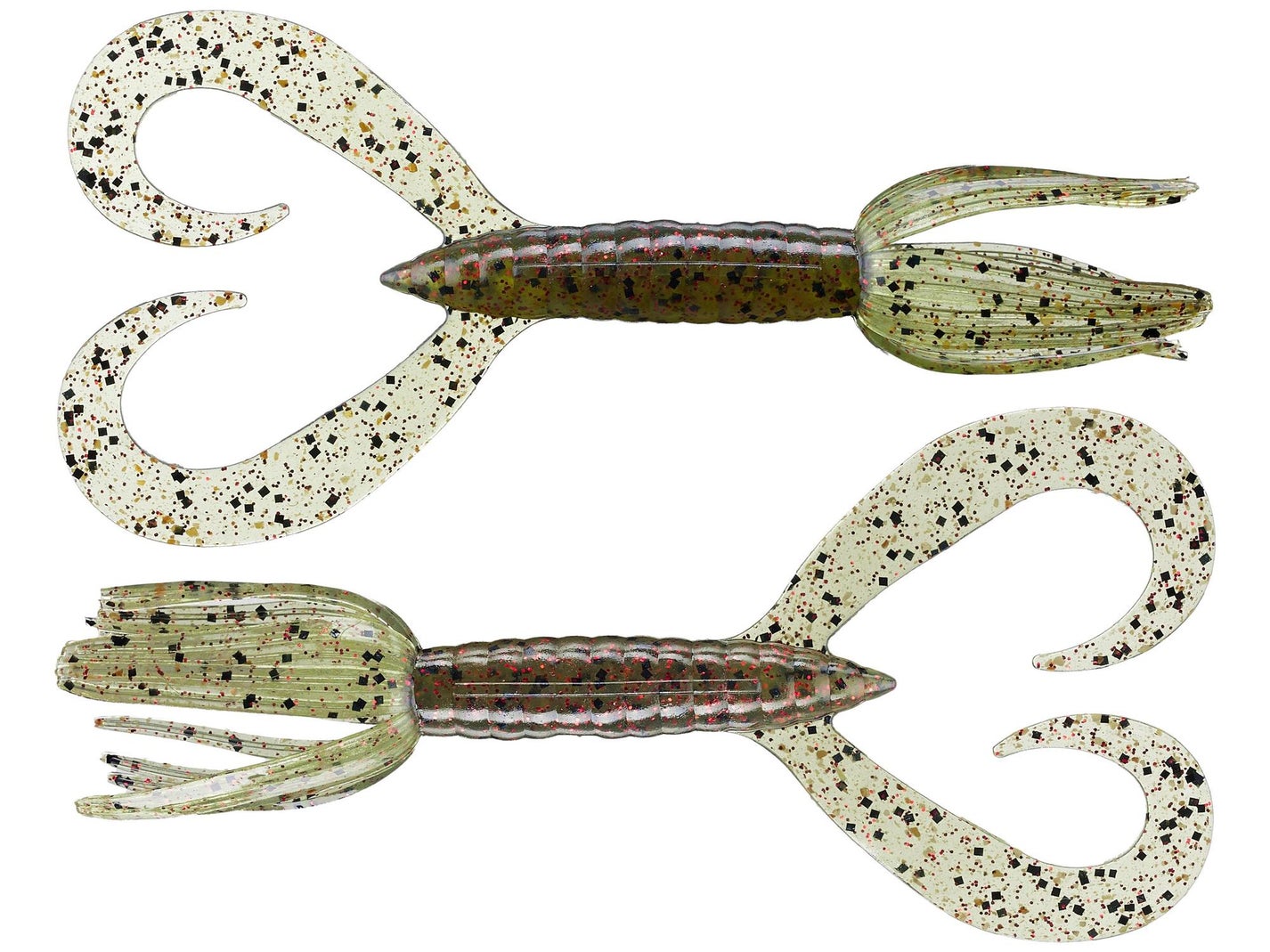 Esca artificiale morbida keitech little spider 3.5 - 9cm - pacchetto di 5