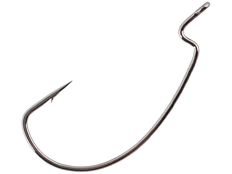 Gamakatsu Offset EWG Worm Hooks Black | Tackle Warehouse