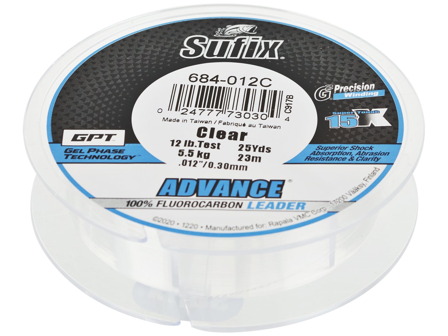 Sufix Advance Fluorocarbon Line Leader 25yds Tackle Warehouse