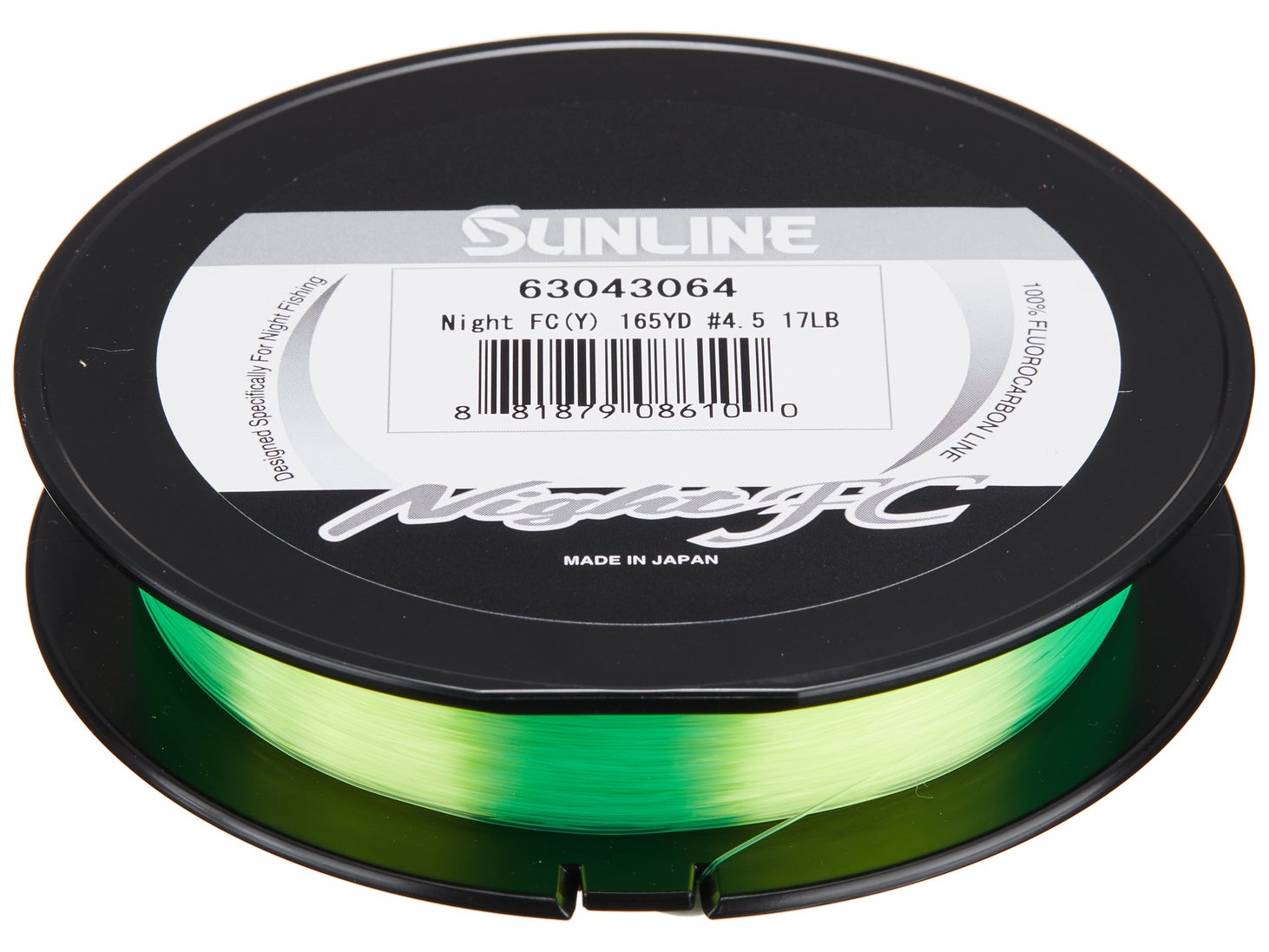 Sunline Night FC HiVis Yellow Fluorocarbon Line Tackle Warehouse