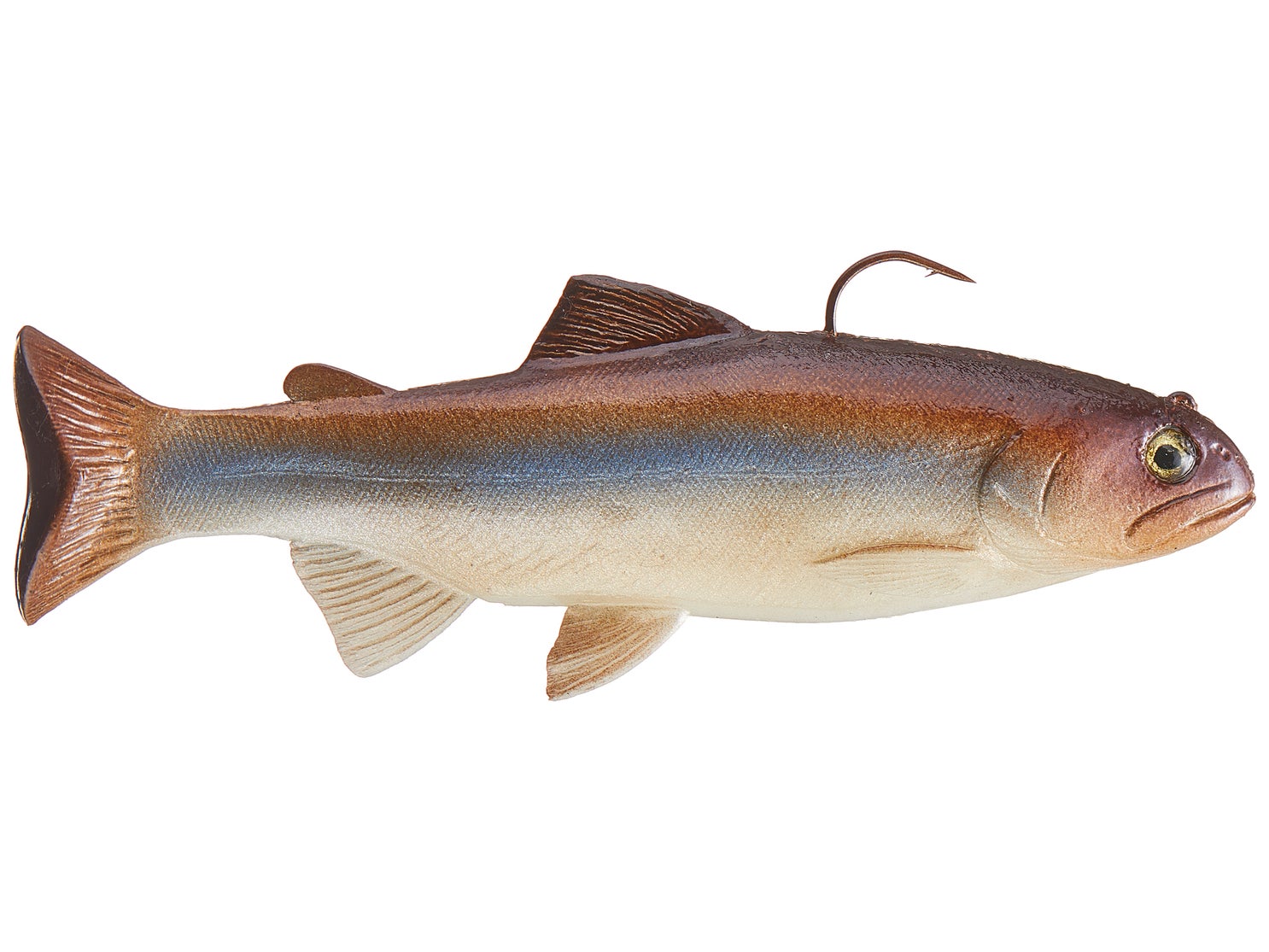 Huddleston Deluxe Swimbait 8" ROF 12 - Leurre Soufre Pour Basse - Neuf Avec étiquette