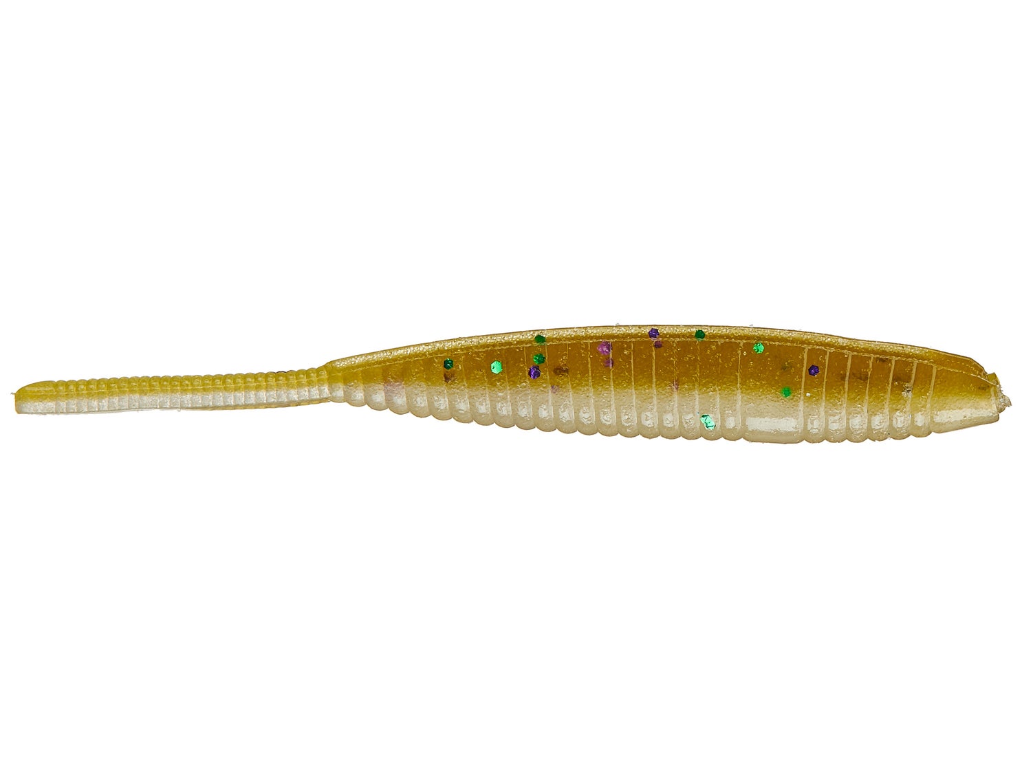 Yamamoto Baits Shad Shape Worm - 3.75 Inch, Blue Craw Color, 10 Pack