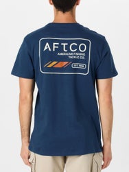 Aftco Outsider Short Sleeve Pocket Shirt Naval