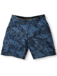 Aftco Pinnacle Fishing Shorts Naval Storm Camo