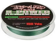 Bonehead Tackle Platinum 8x Braided Line Moss Green