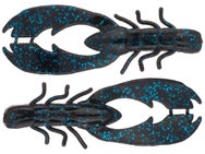 Berkley Powerbait Chigger Craw Black Blue Fleck 4"