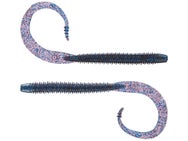 6th Sense Boosa 9.6 Ribbon Tail Worm Plum Fleck