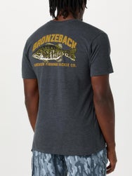 Aftco Bronzeback Short Sleeve Shirt Charcoal Heather