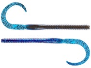 Bruiser Baits Curly Tail Worm 10" Okeechobee Craw