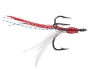 Fish Hammer Feathered Treble Hook 2pk