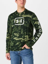Under Armour Fish Pro AOP Long Sleeve Illusion Green