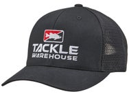 Tackle Warehouse Vertical Flexfit Trucker Hat Black