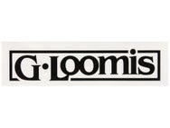 G. Loomis Block Logo Decal Black SM