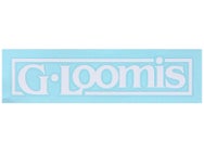 G. Loomis Block Logo Decal White LG