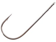 Gamakatsu Worm Hook Round Bend Black 