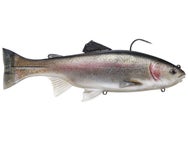 Imakatsu Lazy Swim Swimbait 3D Rainbow Trout 9"
