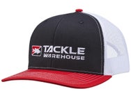 Tackle Warehouse Logo Trucker Hat Black/White/Red