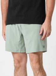 Huk Leeward Shorts Fog Green Heather