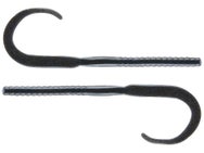 NetBait BaitFuel C-Mac Worm Black Blue Flk 7" 12pk