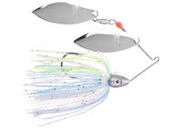 Nichols Mother Lode Nickel Double Willow Spinnerbait