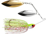Pepper Custom Baits Bleeding Double Willow Spinnerbaits