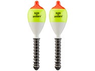 Rod-n-Bobs Revolution X 2-In-One Bobbers Unweighted 2pk