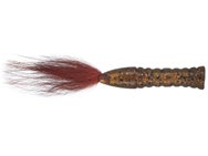 Rabid Baits Fox Tail Ned Rig 3" Green Pumpkin Orange