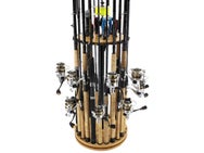 Rush Creek 24 Rod Round Rack w/High Tension Spooler