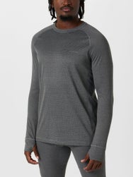 Simms Strata 160 Long Sleeve Crew Dark Gray Heather