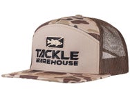 Tackle Warehouse 7 Panel Trucker Hat Bark/Duck Camo/Brn