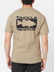 Tackle Warehouse Back Logo Short Sleeve Shirt Tan