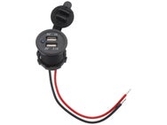 T-H Marine Dual USB Blue LED Outlets
