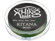 Bassmooch Xhing Kitana PE 8x Braided Line Army Green