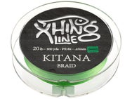 Bassmooch Xhing Kitana PE 8x Braided Line Green