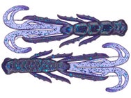 Xzone Finesse Stealth Creature Dark Junebug 2.75" 7pk