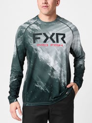 FXR Derby Swell Air UPF Long Sleeve Grey/Red 