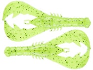 Yamamoto 4" Yama Craw Chartreuse Black