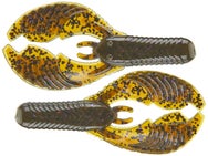 Yum Craw Chunk Green Pumpkin Purple 3.25"