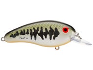 Bomber Flat A Silver and Black Back Crankbait - My Bait Shop, LLC