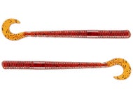 Berkley PowerBait Power Worms Coda A Nastro – Tequila Sunrise 4” 15 Pezzi - 3
