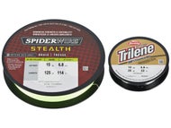 Spiderwire Stealth Dual Yellow - 10lb 125yd + 10lb 25yd