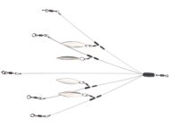 G Funk Baits Bama Rig Bladed Silver 