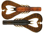Esca Soft Bait Googan Baits Crackin' Craw &ndash; Gambero In Plastica Per Pesca In Acqua Dolce