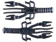 Black/Blue Flake