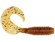Kalins Freshwater 3 in Lunker Fishing Soft Plastic Grub, Chartruese