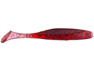 Owner Juster Shad 4.2" Spark Wine #28 Worm Getnet Soft Bait - Bass Fishing Lure