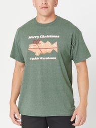 TW Wrapped Holiday Shirt Heather Green MD