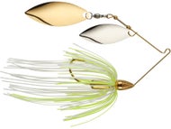 Hot White/Chartreuse - DBL Wil Slv/Gld