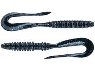 Leurres Souples Keitech Salty Core Tube 4,25" - Couleur Noir Bleu, 6 Queues, Parfum Calmar - Neuf